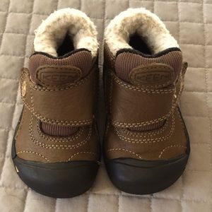 EUC- 🥾 Keen Toddler Leather Waterproof Snow Boot